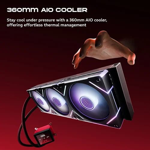 Dawg L360 AIO ARGB 360mm CPU Liquid Cooler